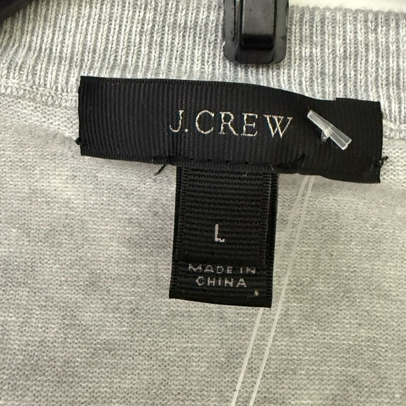 J. Crew Light Gray Muscle Tee Size L - Picture 2 of 3